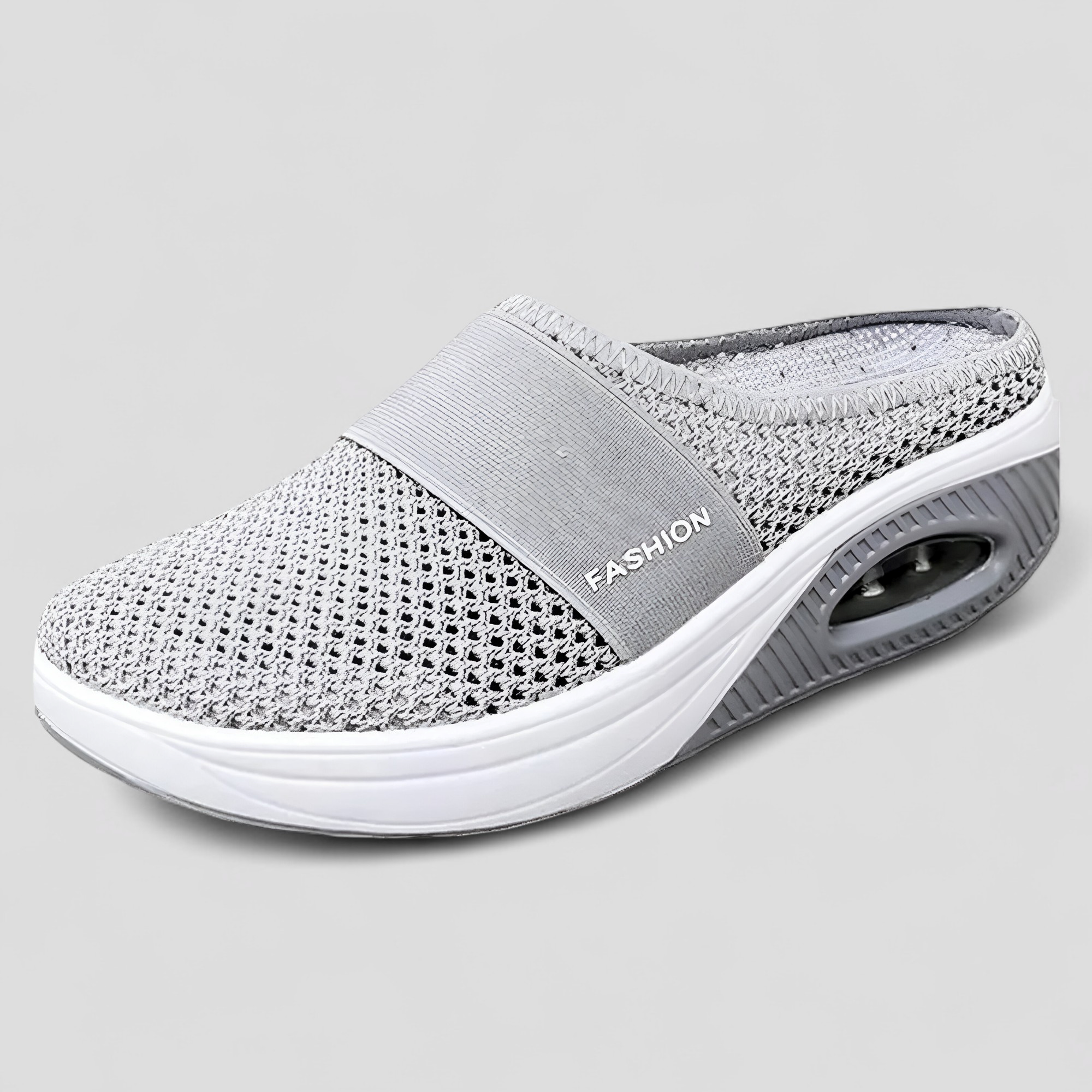 Malene Kryger | Mesh Slip-On Sneakers med Luftpolstersål