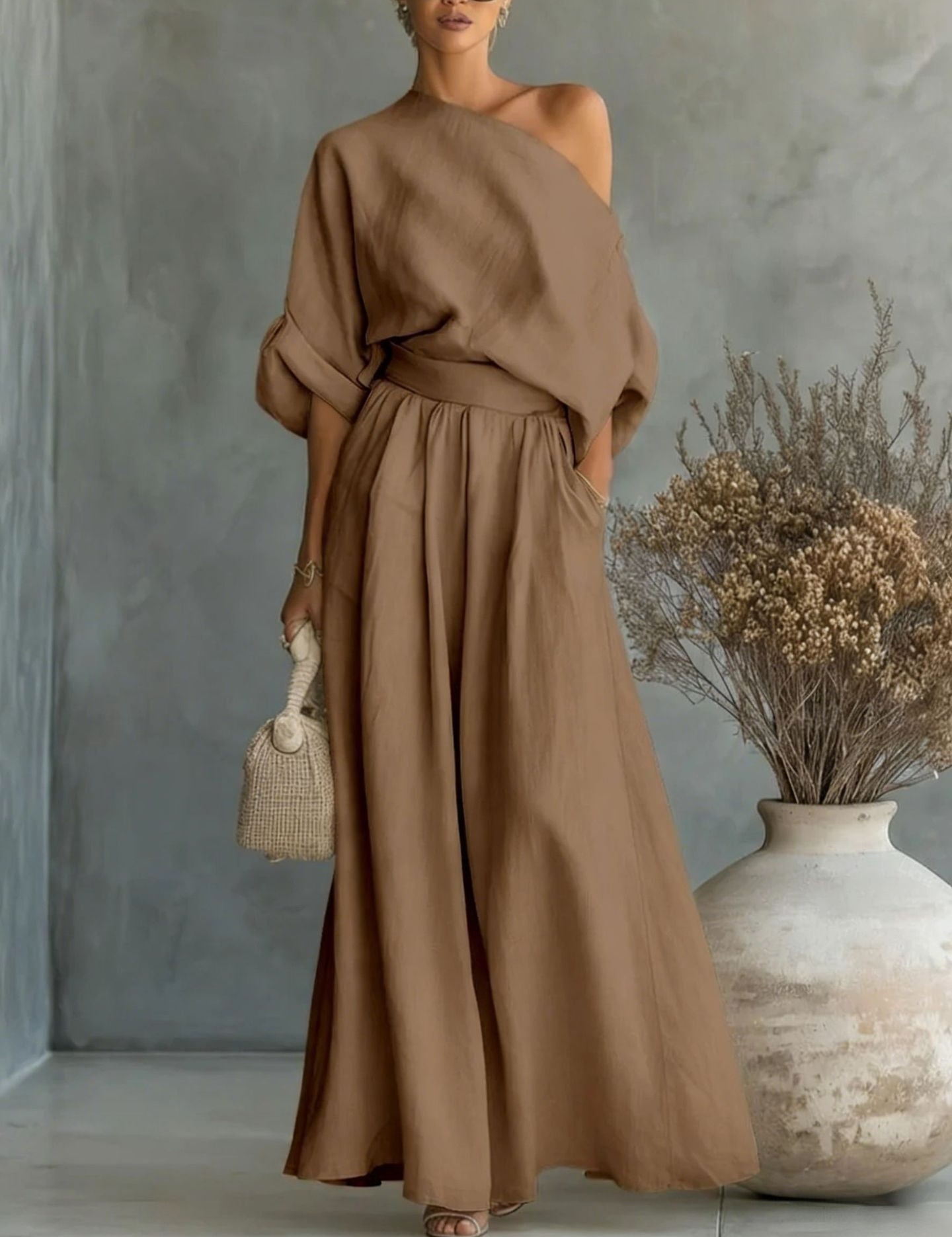 Solange Vaillant | Maxi one-shoulder sæt til kvinder