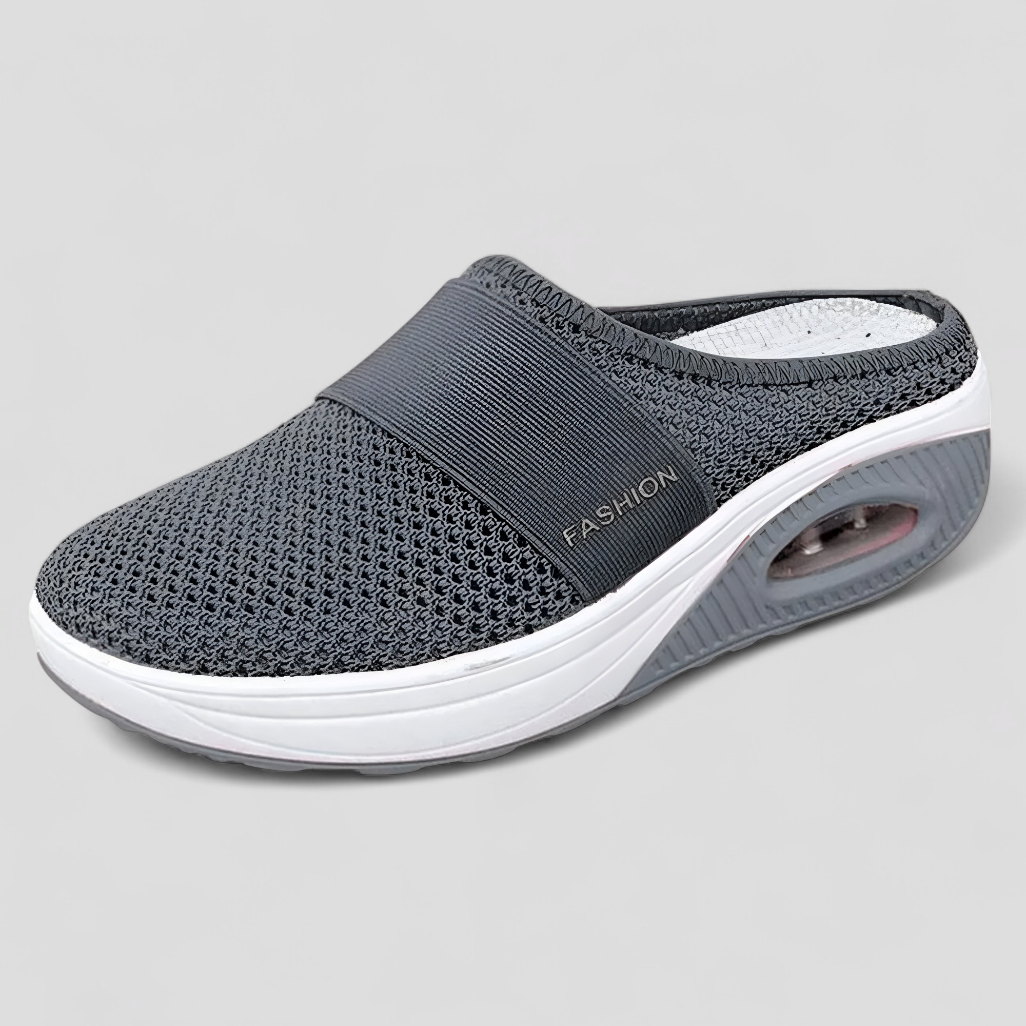 Malene Kryger | Mesh Slip-On Sneakers med Luftpolstersål