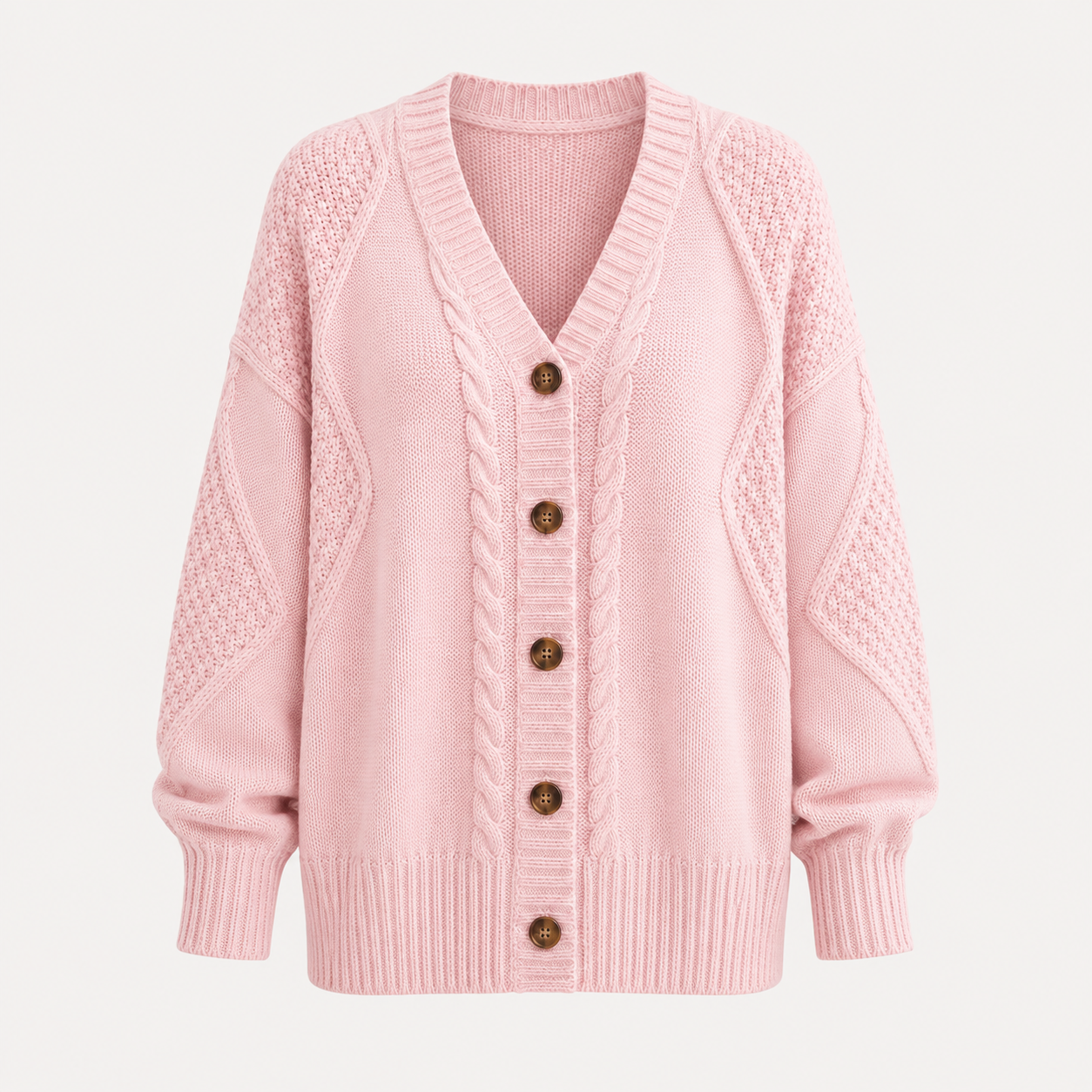 Signe Dahl | Knitted cable-knit cardigan for women