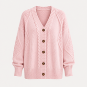 Signe Dahl | Knitted cable-knit cardigan for women