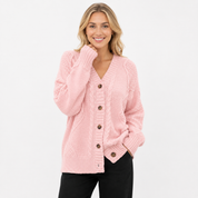 Signe Dahl | Knitted cable-knit cardigan for women