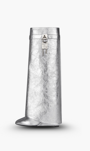 Valentina Ricci | Sculpted pant boots med futuristisk finish