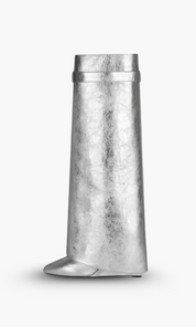 Valentina Ricci | Sculpted pant boots med futuristisk finish