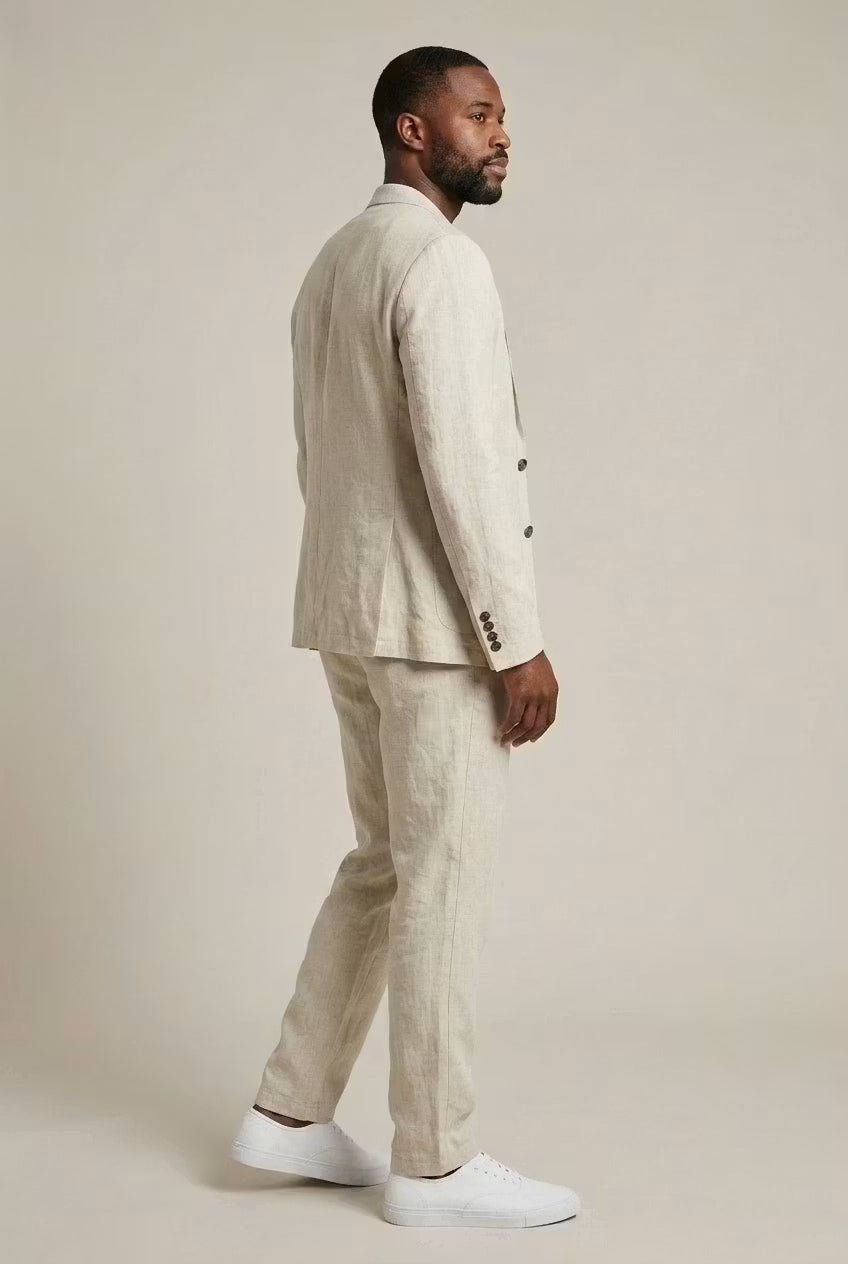 Marcus Ellegaard | Lässiges Blazer-Set aus Leinen