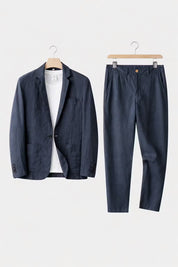 Marcus Ellegaard | Lässiges Blazer-Set aus Leinen