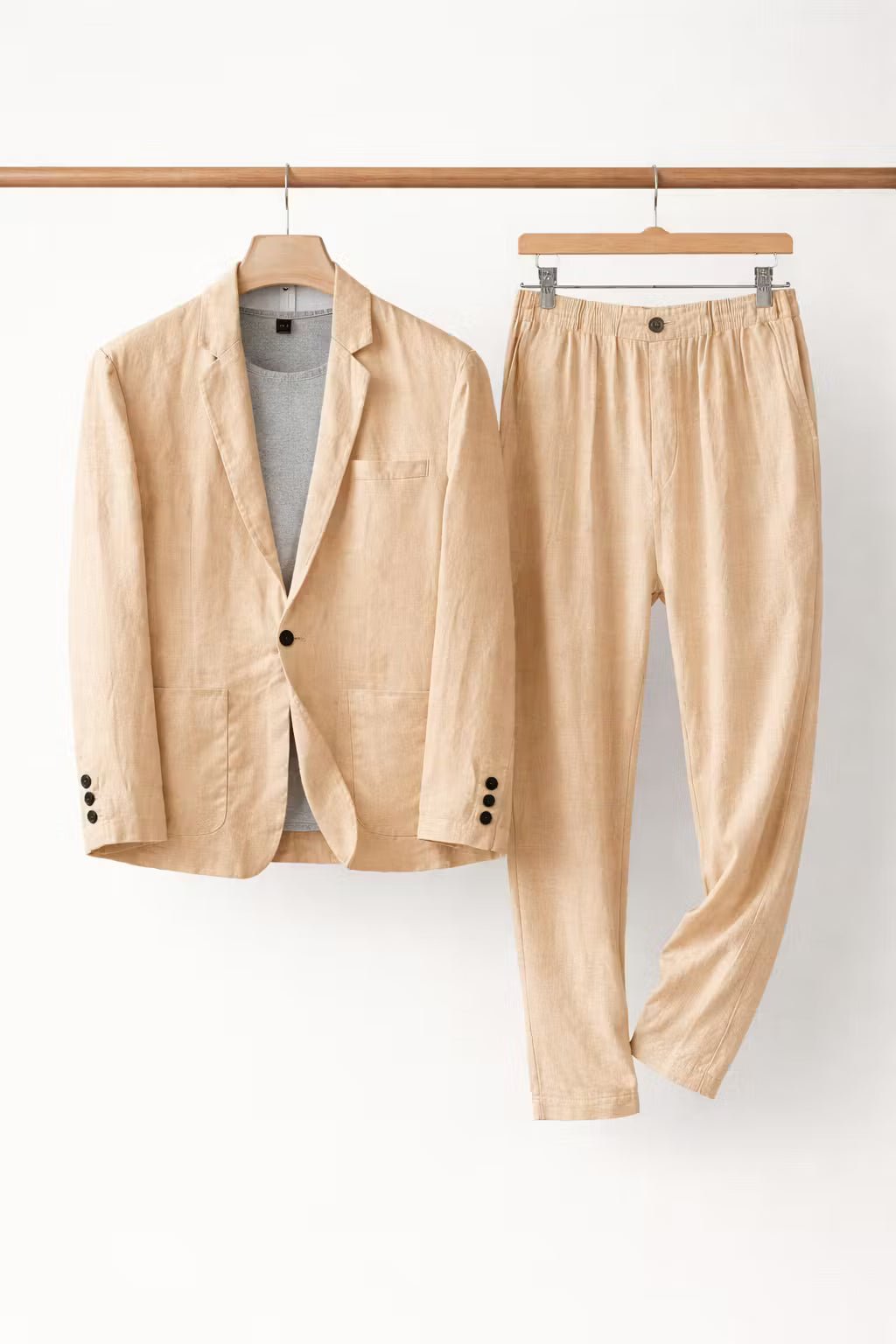 Marcus Ellegaard | Lässiges Blazer-Set aus Leinen