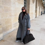 Portia Alderson | Overcoat i Uldblanding til Kvinder