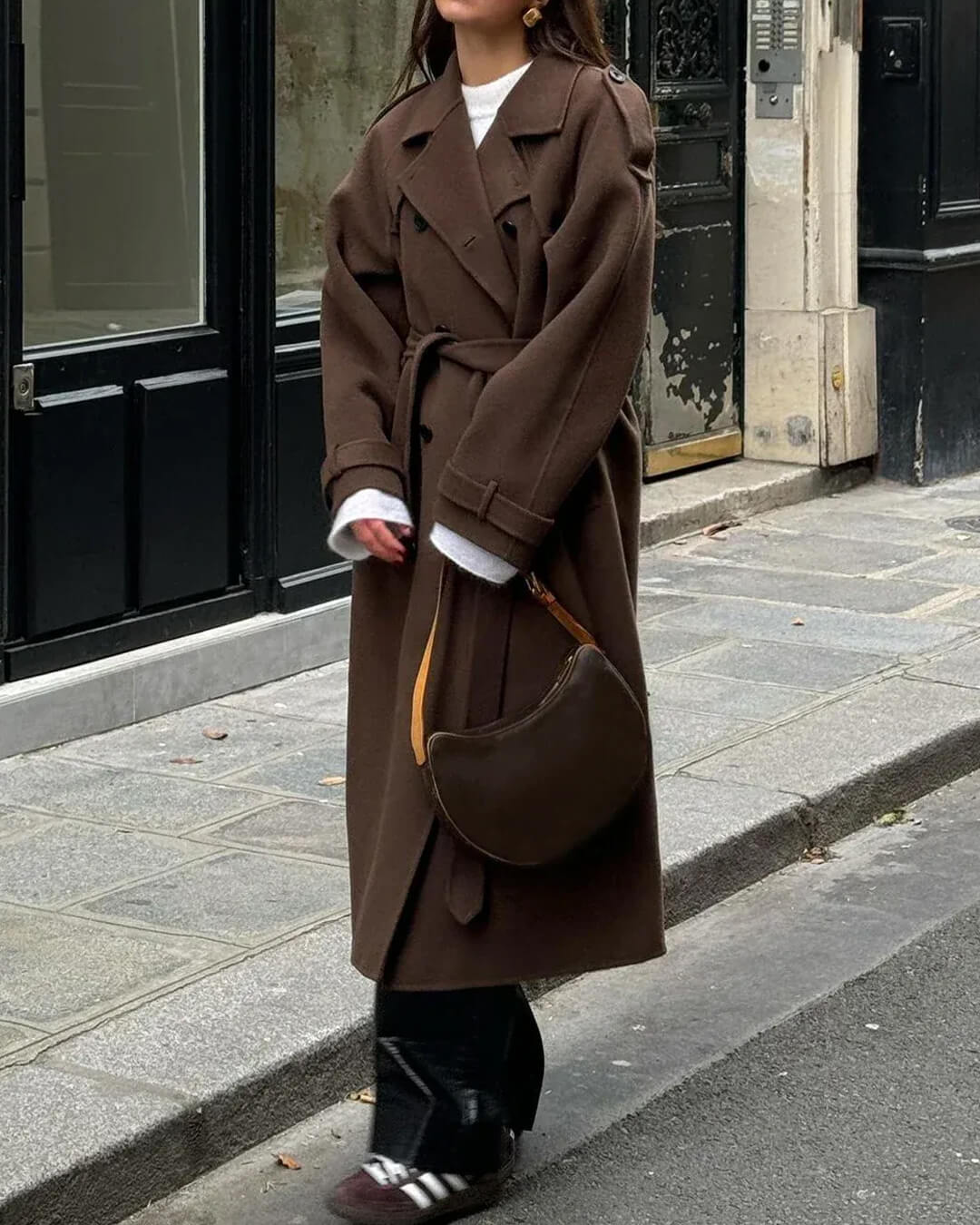 Portia Alderson | Overcoat i Uldblanding til Kvinder