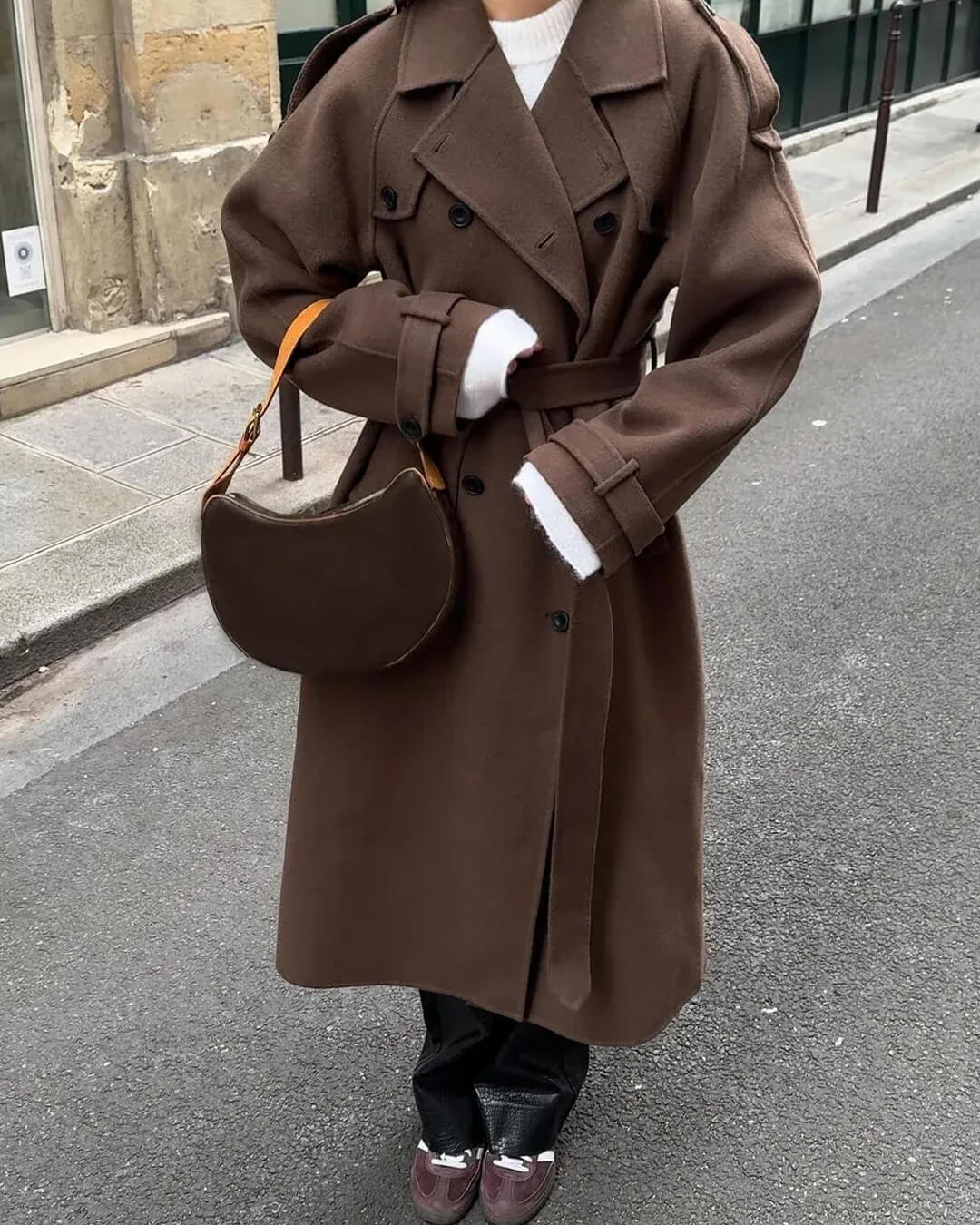 Portia Alderson | Overcoat i Uldblanding til Kvinder