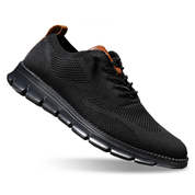Anders Bille | Strick-Sneaker mit Mesh-Obermaterial und Fersenriemen