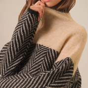 Élise Moreau | Luksuriøs rullekrave i faux cashmere