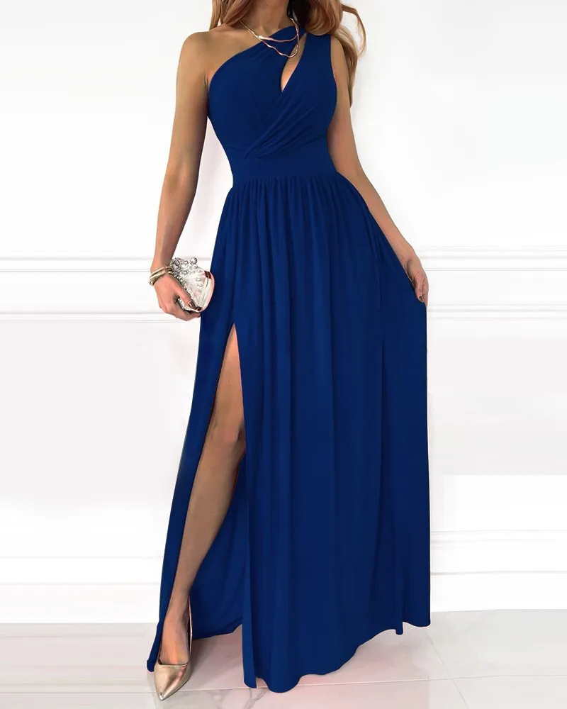 Celeste Moreau | Elegant luksus maxi kjole med cut-out detaljer