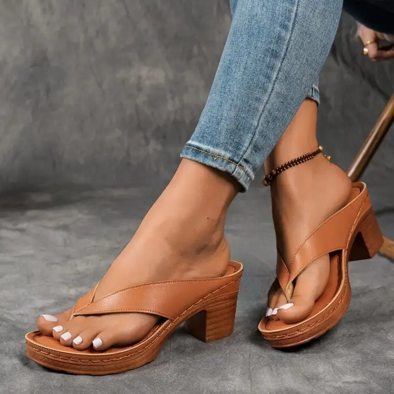 Elena Rossi | Slip-on-Sandaletten mit minimalistischem Design