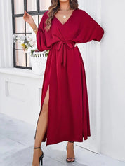Isabella Moreau | Elegant maxi kjole med sofistikeret silhuet
