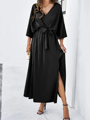 Isabella Moreau | Elegant maxi kjole med sofistikeret silhuet