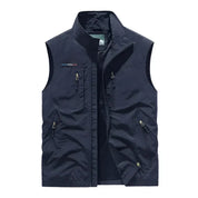 Emil Werner | Wasserdichte Bodywarmer-Weste mit Multifunktionstaschen