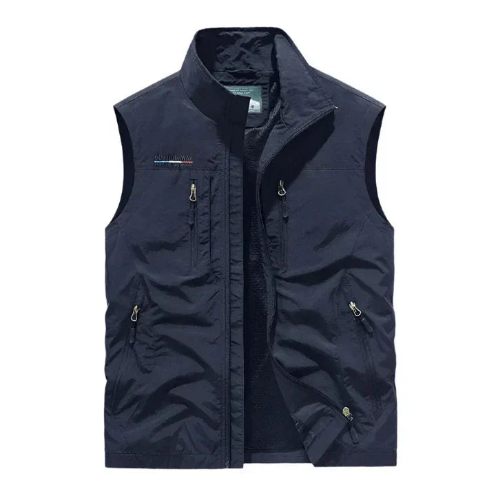 Emil Werner | Wasserdichte Bodywarmer-Weste mit Multifunktionstaschen