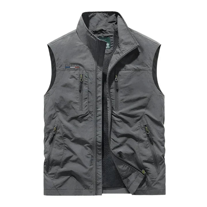 Emil Werner | Wasserdichte Bodywarmer-Weste mit Multifunktionstaschen