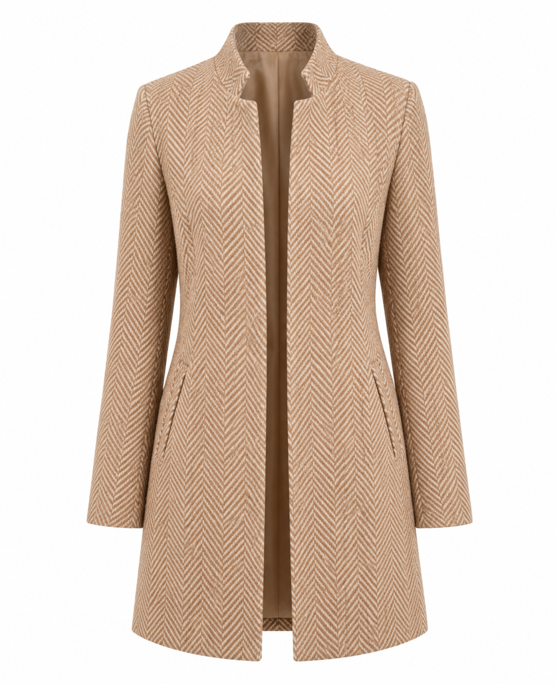 Vibeke Andersen | Blazerjacke mit Fischgrätenmuster für Damen