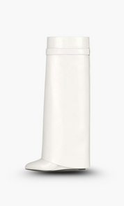Valentina Ricci | Sculpted pant boots med futuristisk finish