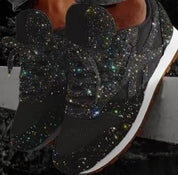 Rosalind Ashcroft | Glitrende Sneakers i Lyserød med Premium Komfort