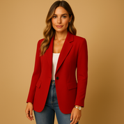 Giuliana Ashford | Klassisk Blazer i Hvid til Kvinder