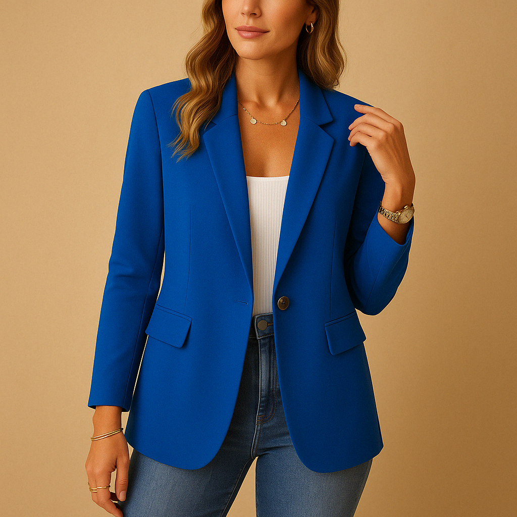 Giuliana Ashford | Klassisk Blazer i Hvid til Kvinder