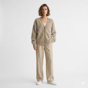 Margherita Skovsen | Stor Cashmere Cardigan med V-udskæring