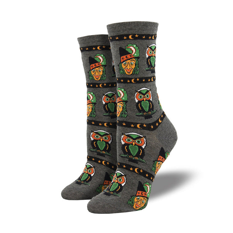 Harvest Haunt | Pumpkin Halloween Socks For Women