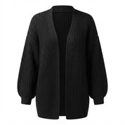 Alma Kolding | Oversized-Strickcardigan mit offener Vorderseite