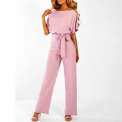 Isabella Laurent | Elegant jumpsuit med taljemarkering