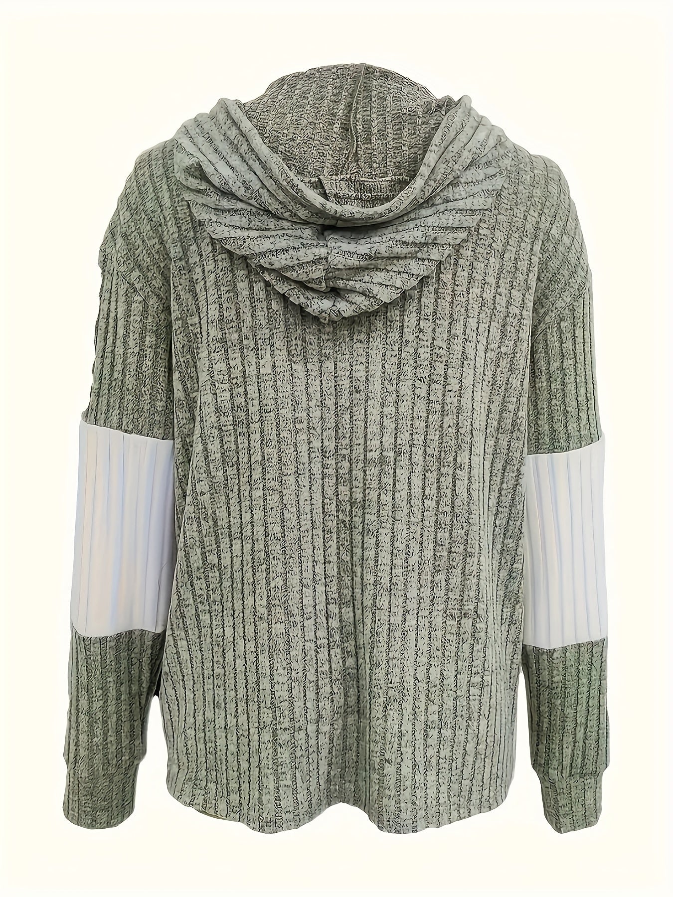 Solveig Kragh | Structured Colour-Block Hooded Jacket