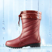 Ida Kristensen | Gummistiefel mit warmem Futter und Schnürdetail