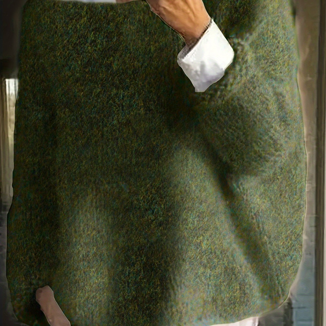 Malin Berggren | Oversized Striksweater med Rund Hals