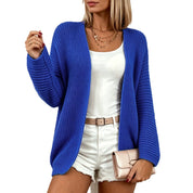 Ronja Feldt | Oversized Strikcardigan i Lilla
