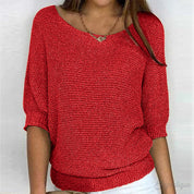 Olivera Sinclair | Midi-sweater i blød uldbinding