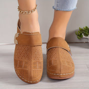 Francesca Lombardi | Sort Slip-On Mule med Blød Indersål