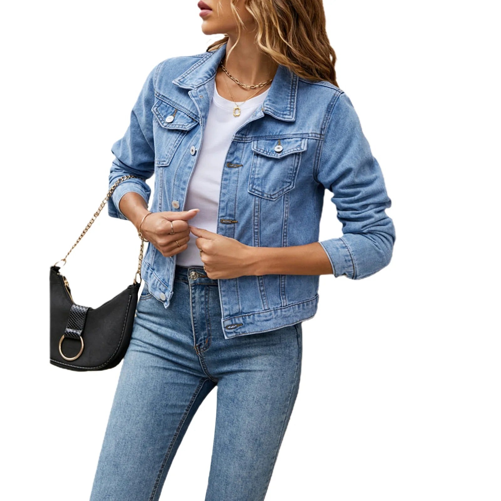 Britta Moretti | Denimjakke med afslappet pasform og tidløst design