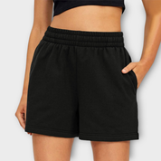 Chiara Bellini | Komfortable jersey shorts med høj talje