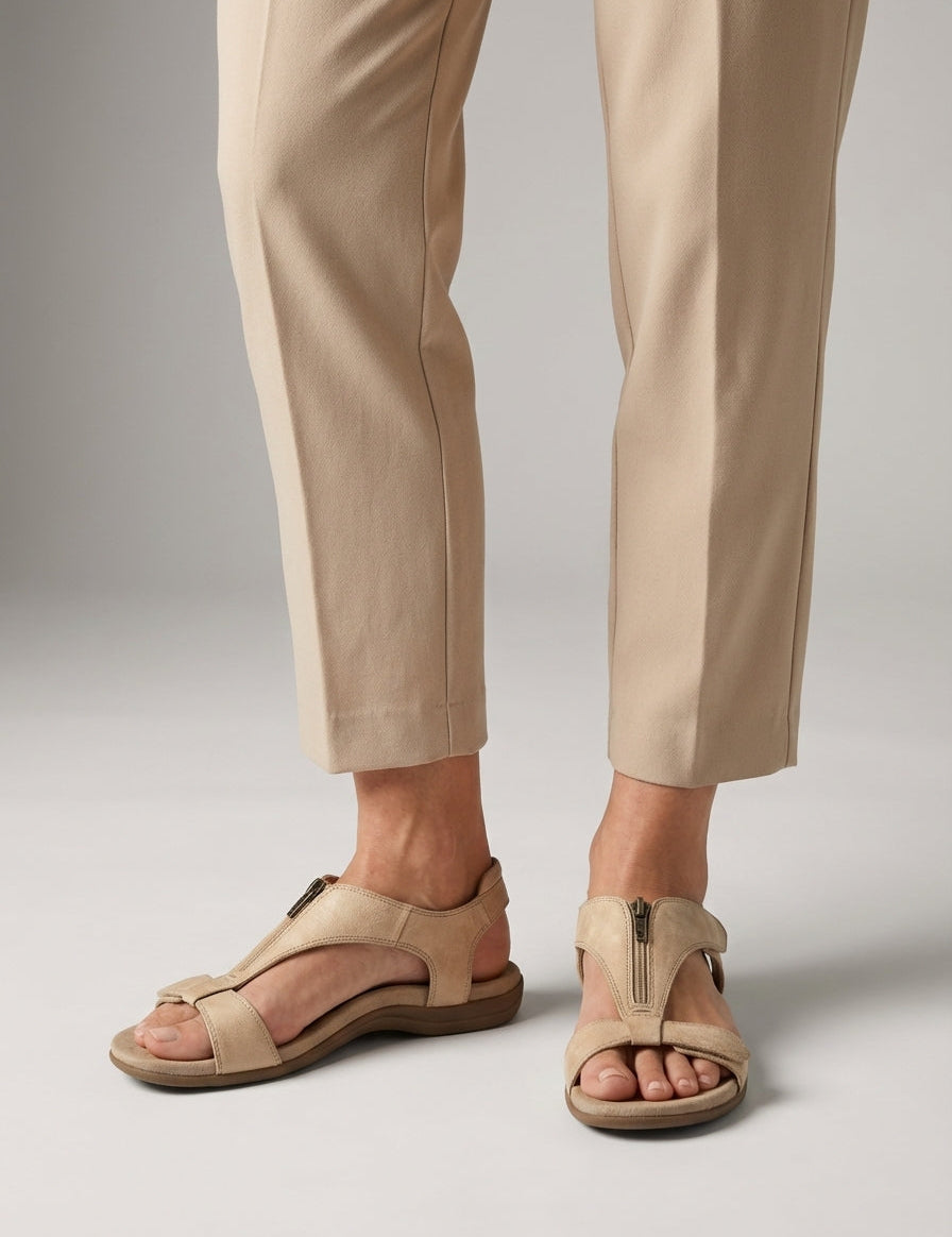 Clara Moretti | Komfortable sandaler til kvinder med ergonomisk fodseng og justerbare remme
