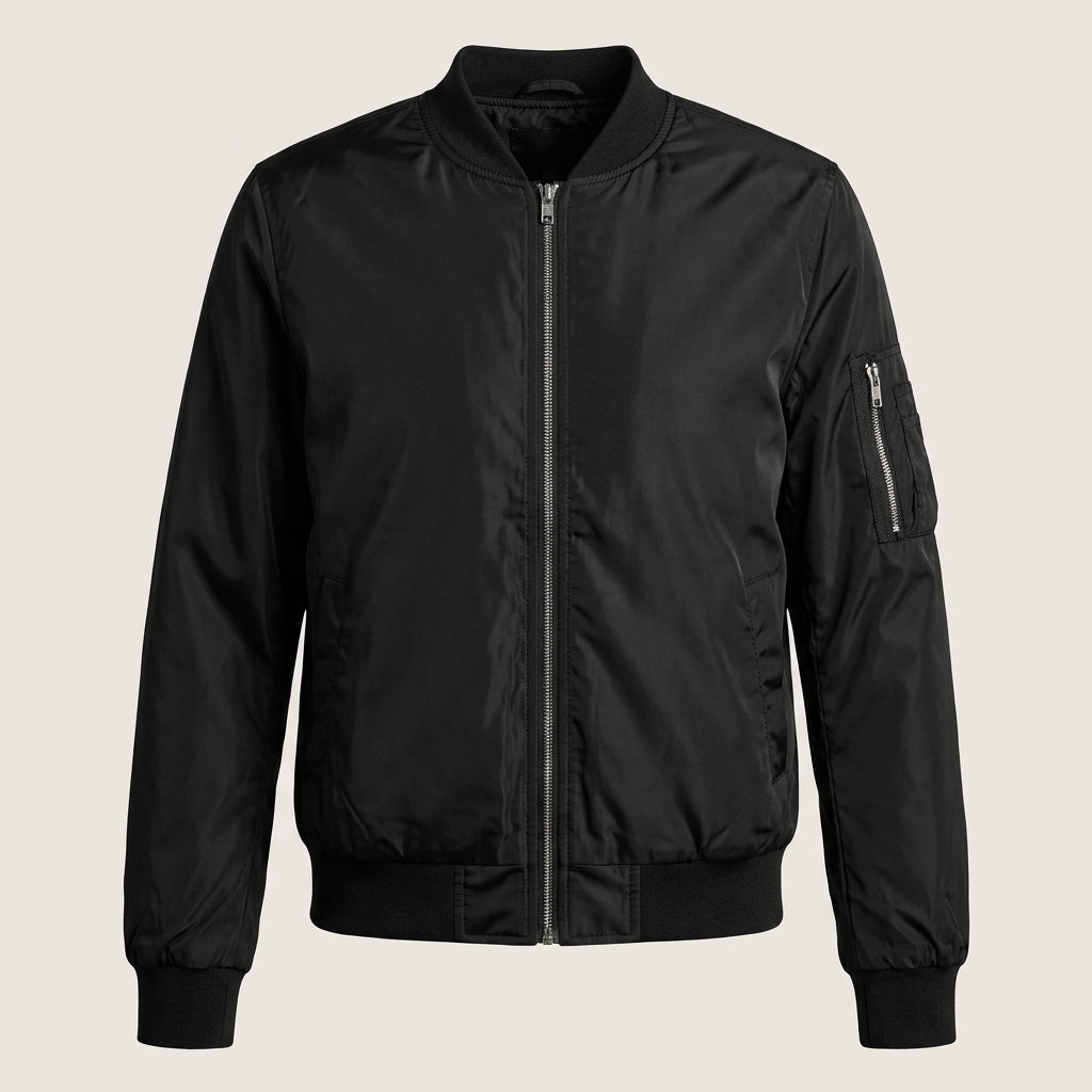 Malene Fog | Bomber Jacket with Cut-Out Shoulder Detail
