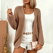 Ronja Feldt | Oversized Strikcardigan i Lilla