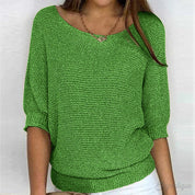 Olivera Sinclair | Midi-sweater i blød uldbinding