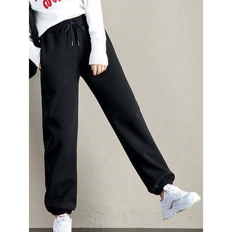Ditte Falk | Cozy High-Waist Joggers til kvinder