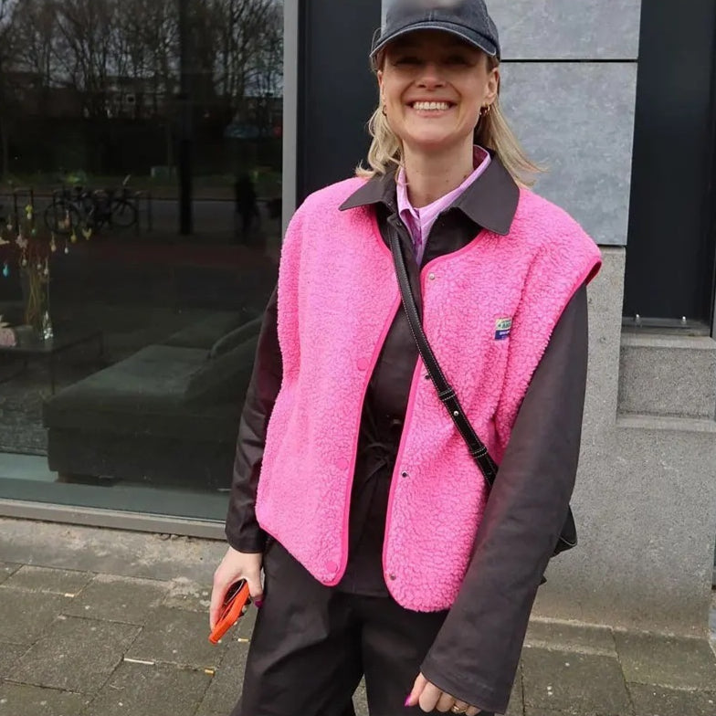 Vibeke Holm | Teddyfleece-vest til kvinder