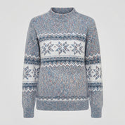 Christina Ravn | Schneeflockenpullover mit hohem Kragen