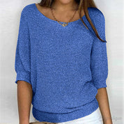 Olivera Sinclair | Midi-sweater i blød uldbinding