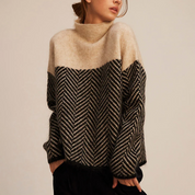 Élise Moreau | Luksuriøs rullekrave i faux cashmere