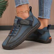 Signe Frost | Sneakers i struktureret læder til kvinder